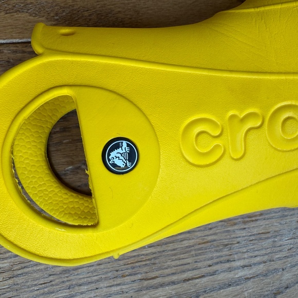 Crocs Kids Preschooler 11C Handle It Yellow Pull On Rubber Boots Unisex Rain - Picture 10 of 10